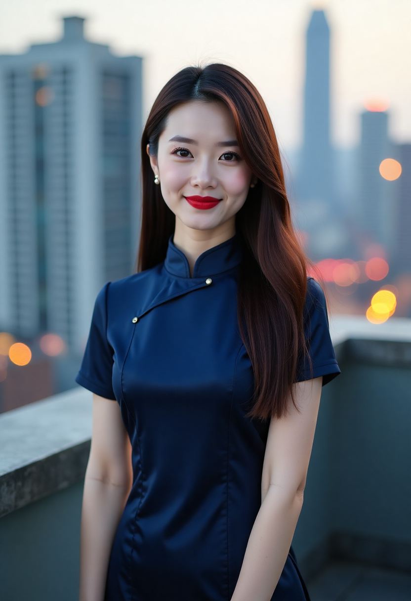 小院春迟竖版海报
